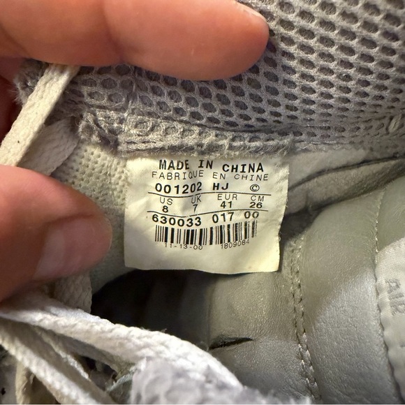 Gray nike Air Force Sneakers men size 8 - Picture 5 of 5